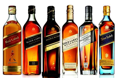 johnnie walker type of alcohol.